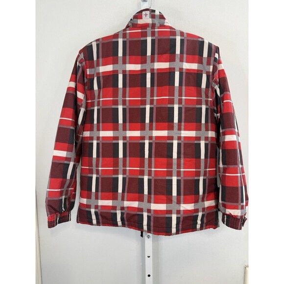 Mountain Warehouse Goose Ski Jacket Kids 11-12 Red Plaid Waterproof Snow Coat - Picture 2 of 12